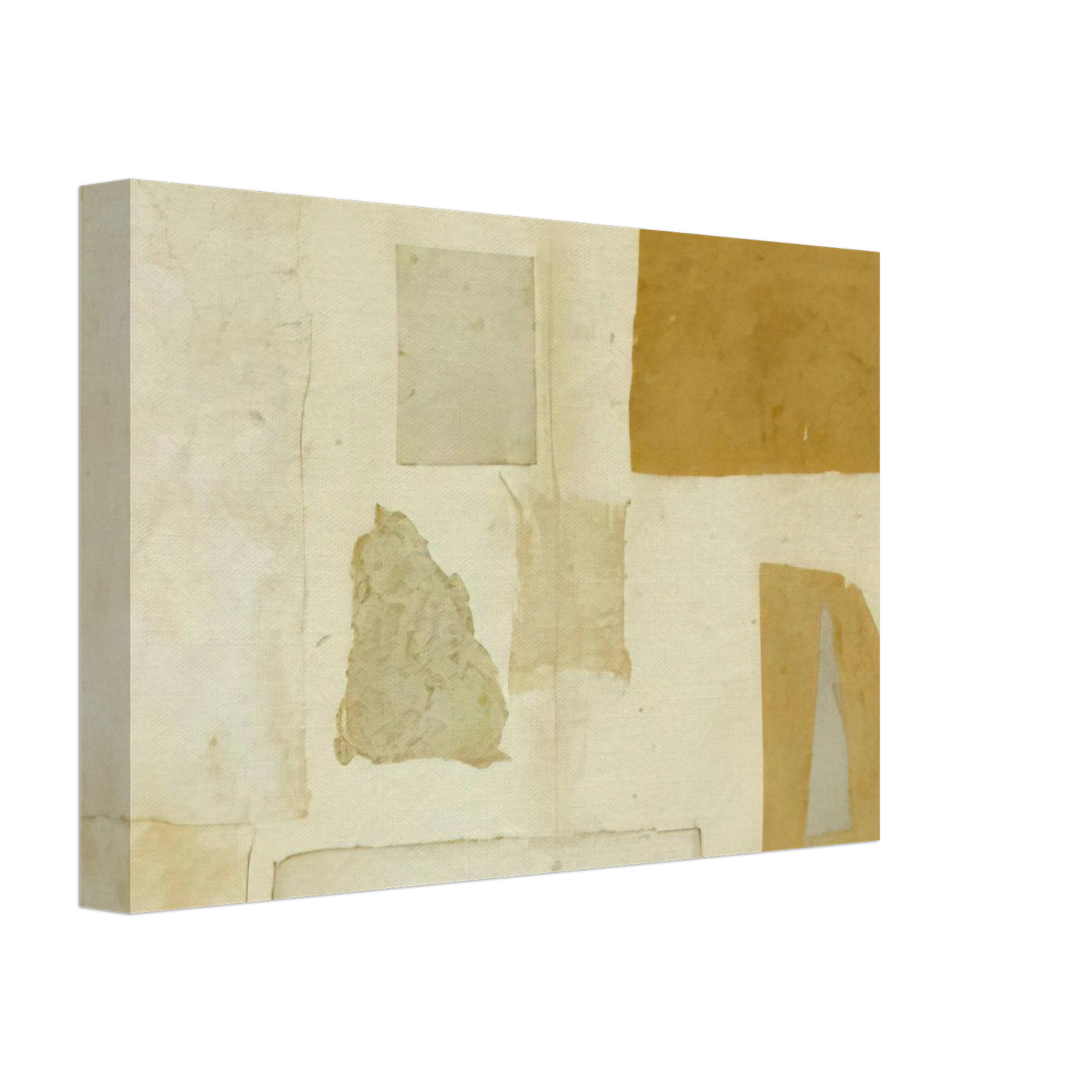 Anne Ryan - Gray Collage - 1953 Canvas - 40x60 cm / 16x24 inches-canvas