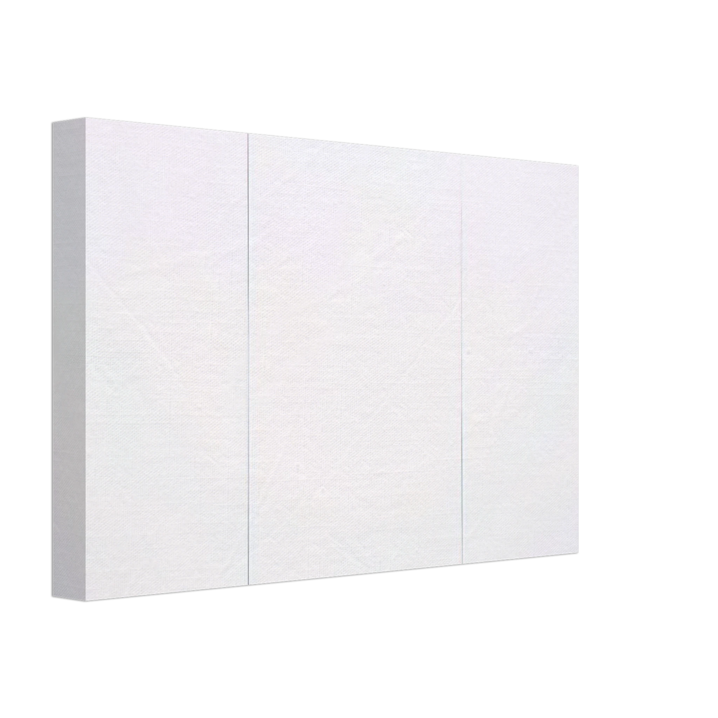 Robert Rauschenberg - WHITE PAINTING THREE PANEL 1951 Canvas - 40x60 cm / 16x24 inches-canvas