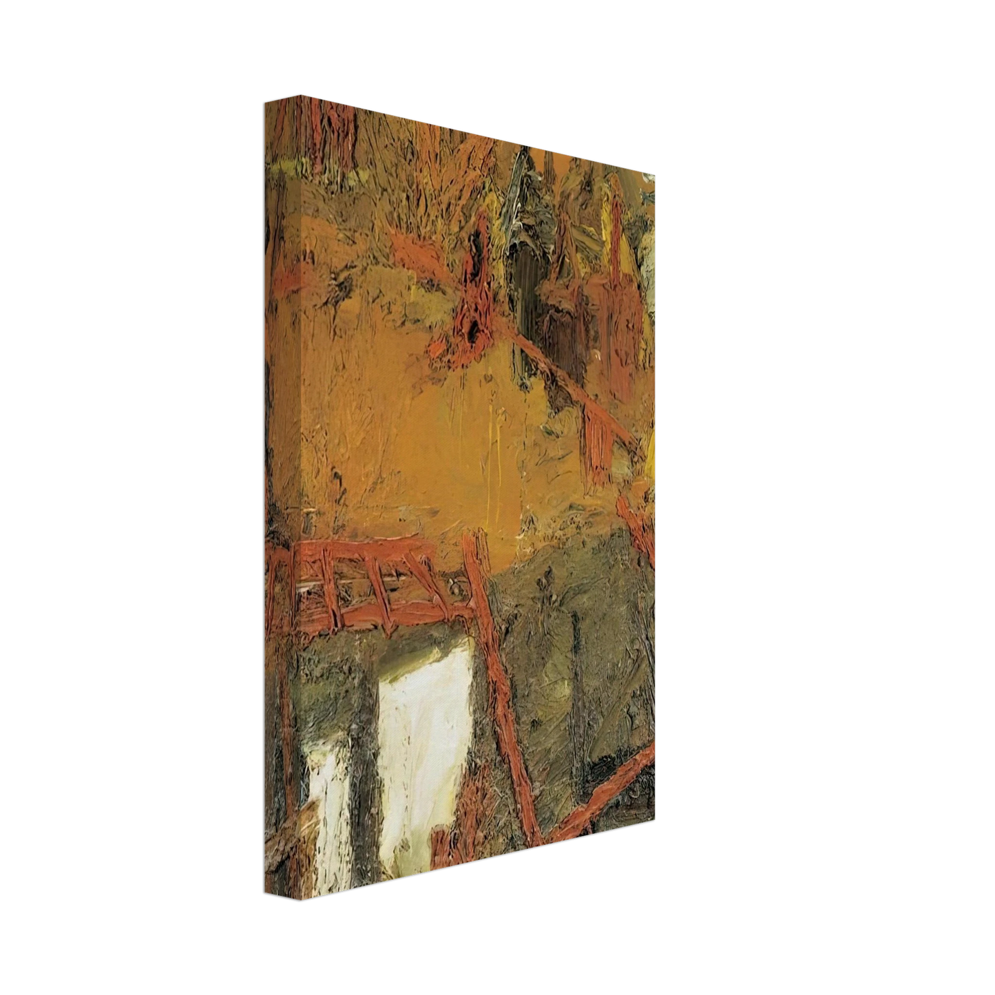 Frank Auerbach - EMPIRE CINEMA MODERN POSTCARD Canvas - 40x60 cm / 16x24 inches-canvas