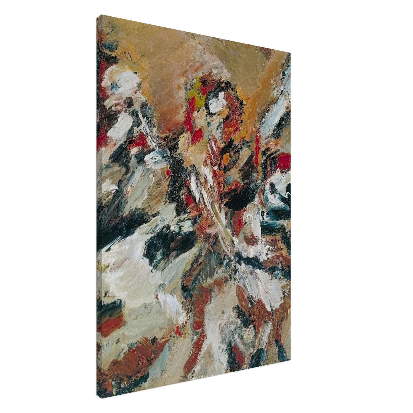 Frank Auerbach - STUDY AFTER TITIAN I Canvas - 20x30 cm / 8x12 inches-canvas