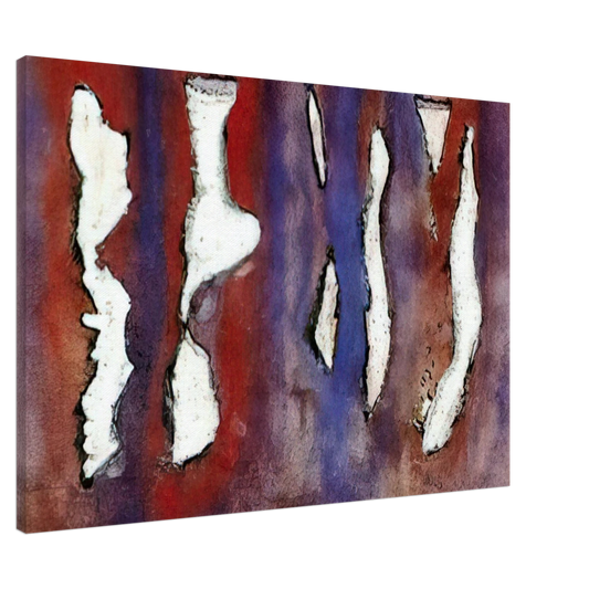 Wols - Untitled - Art Informel Canvas - 20x30 cm / 8x12 inches-canvas