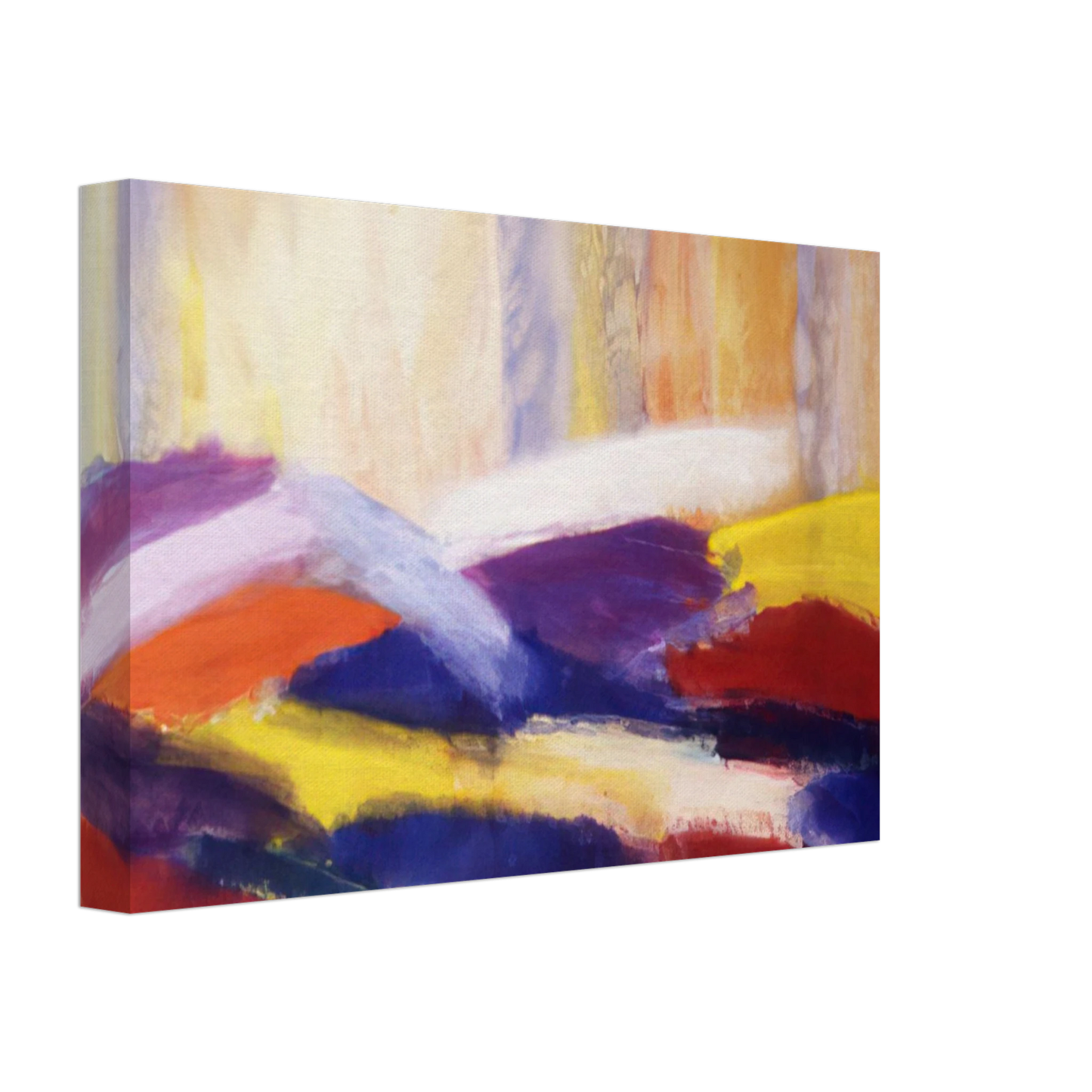 Ronnie Landfield - Matisse's Table - 1996 Canvas - 40x60 cm / 16x24 inches-canvas