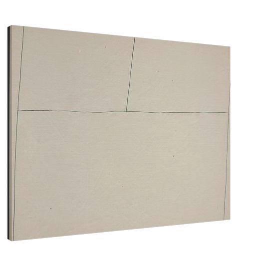 Bob Law - Twentieth Century Ikon Series 8.8.67 IX - 1967 Canvas - 20x30 cm / 8x12 inches-canvas