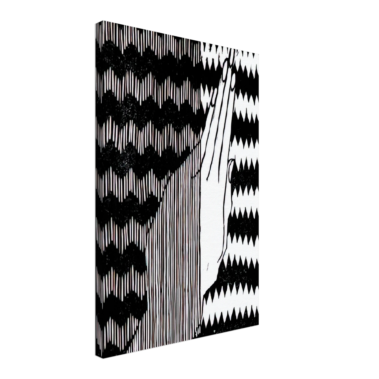 MC Escher - ESCHER (6) Canvas - 70x100 cm / 28x40 inches-canvas