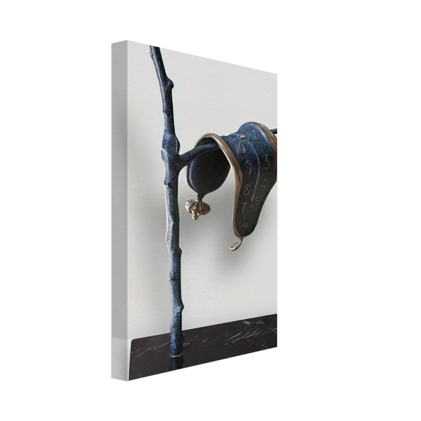 Salvador Dali - THE PERSISTENCE OF MEMORY 1980 Canvas - 70x100 cm / 28x40 inches-canvas