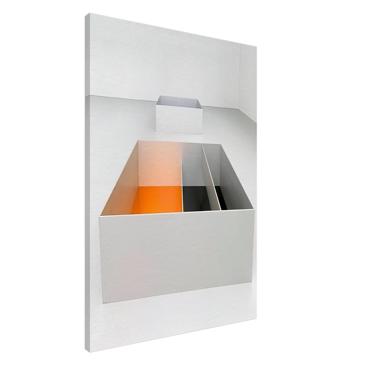 Donald Judd - Untitled 89-3 Menziken - 1989 Canvas - 20x30 cm / 8x12 inches-canvas