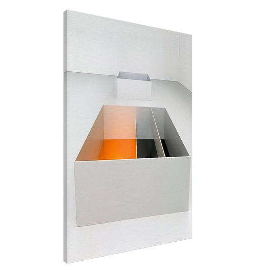 Donald Judd - Untitled 89-3 Menziken - 1989 Canvas - 20x30 cm / 8x12 inches-canvas