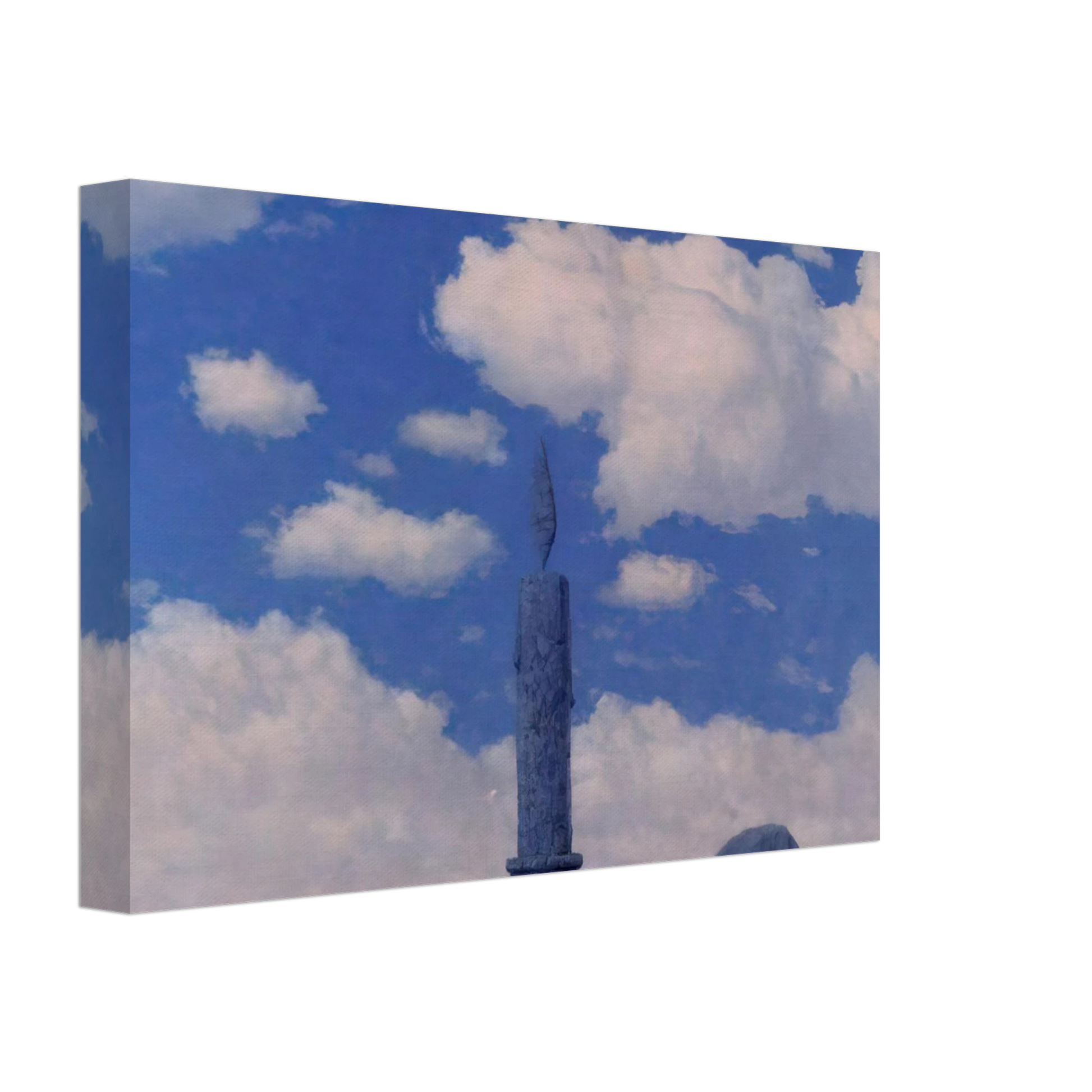 Rene Magritte - SOUVENIR FROM TRAVELS Canvas - 40x60 cm / 16x24 inches-canvas