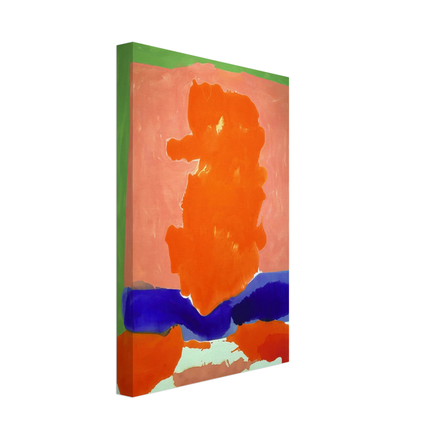 Helen Frankenthaler - Small s Paradise - 1964 Canvas - 40x60 cm / 16x24 inches-canvas