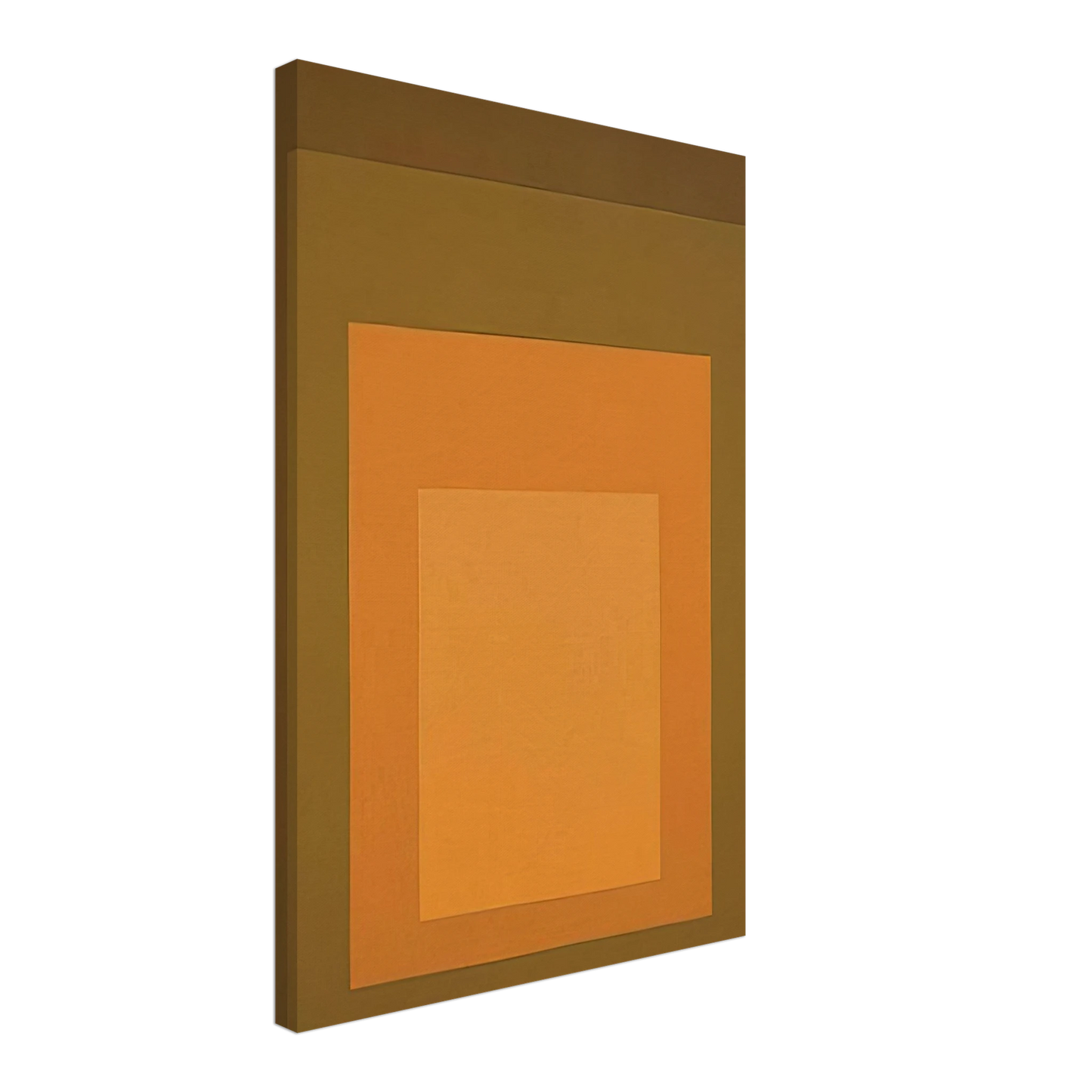 Josef Albers - HOMAGE TO THE SQUARE AUTUMN CLIMAX 1963 Canvas - 70x100 cm / 28x40 inches-canvas