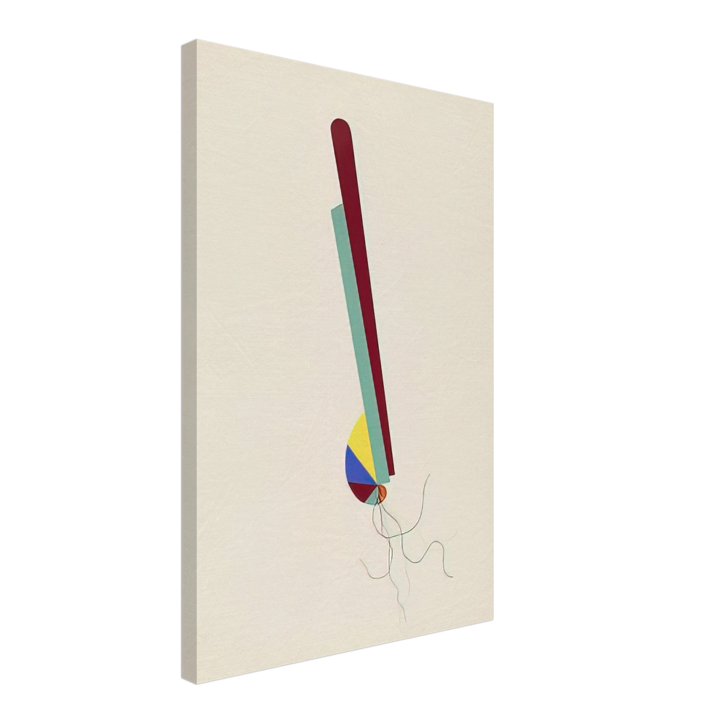 Man Ray - YOUNG GIRL JEUNE FILLE FROM THE PORTFOLIO REVOLVING DOORS 1926 Canvas - 70x100 cm / 28x40 inches-canvas