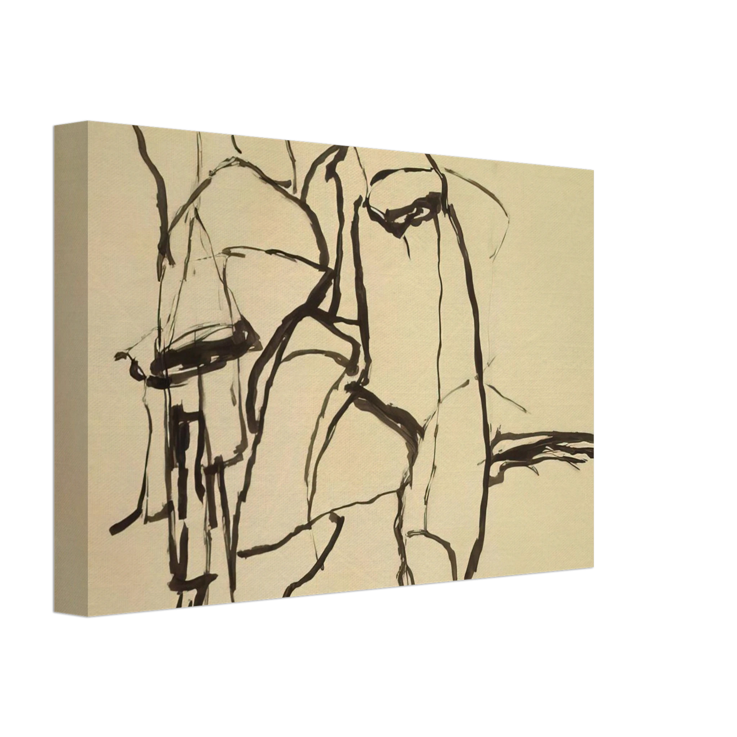 Philip Guston - CELEBRATION Canvas - 70x100 cm / 28x40 inches-canvas