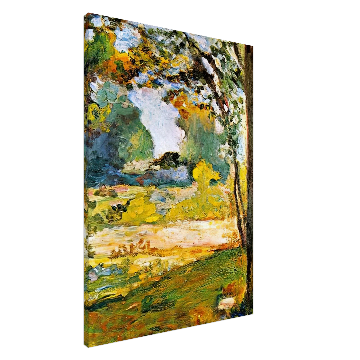 Henri Matisse - TOULOUSE LANDSCAPE 1898 Canvas - 20x30 cm / 8x12 inches-canvas
