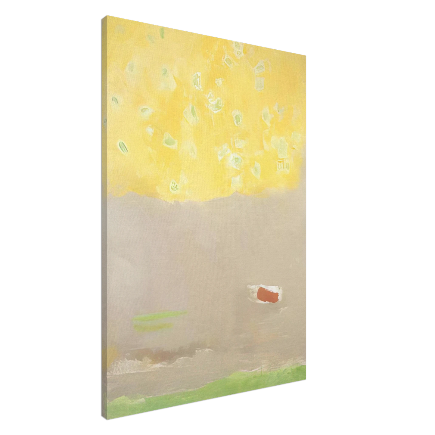 Esteban Vicente - COMPOSITION 1997 Canvas - 20x30 cm / 8x12 inches-canvas