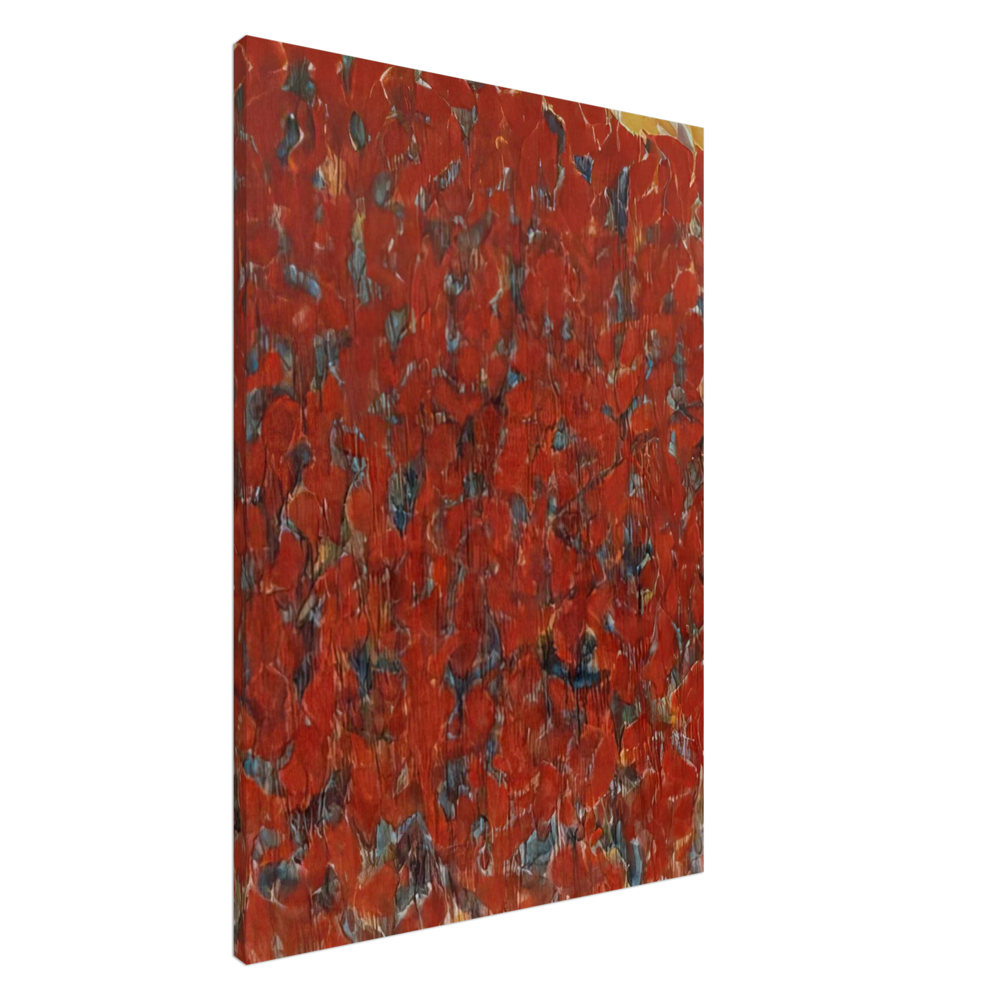 Sam Francis - Big Red Canvas - 20x30 cm / 8x12 inches-canvas