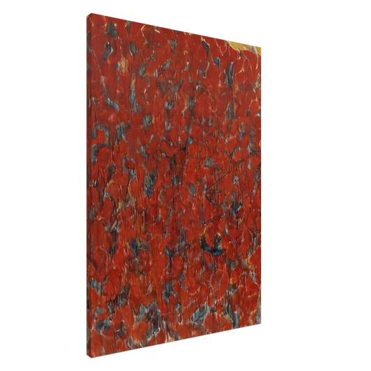 Sam Francis - Big Red Canvas - 20x30 cm / 8x12 inches-canvas