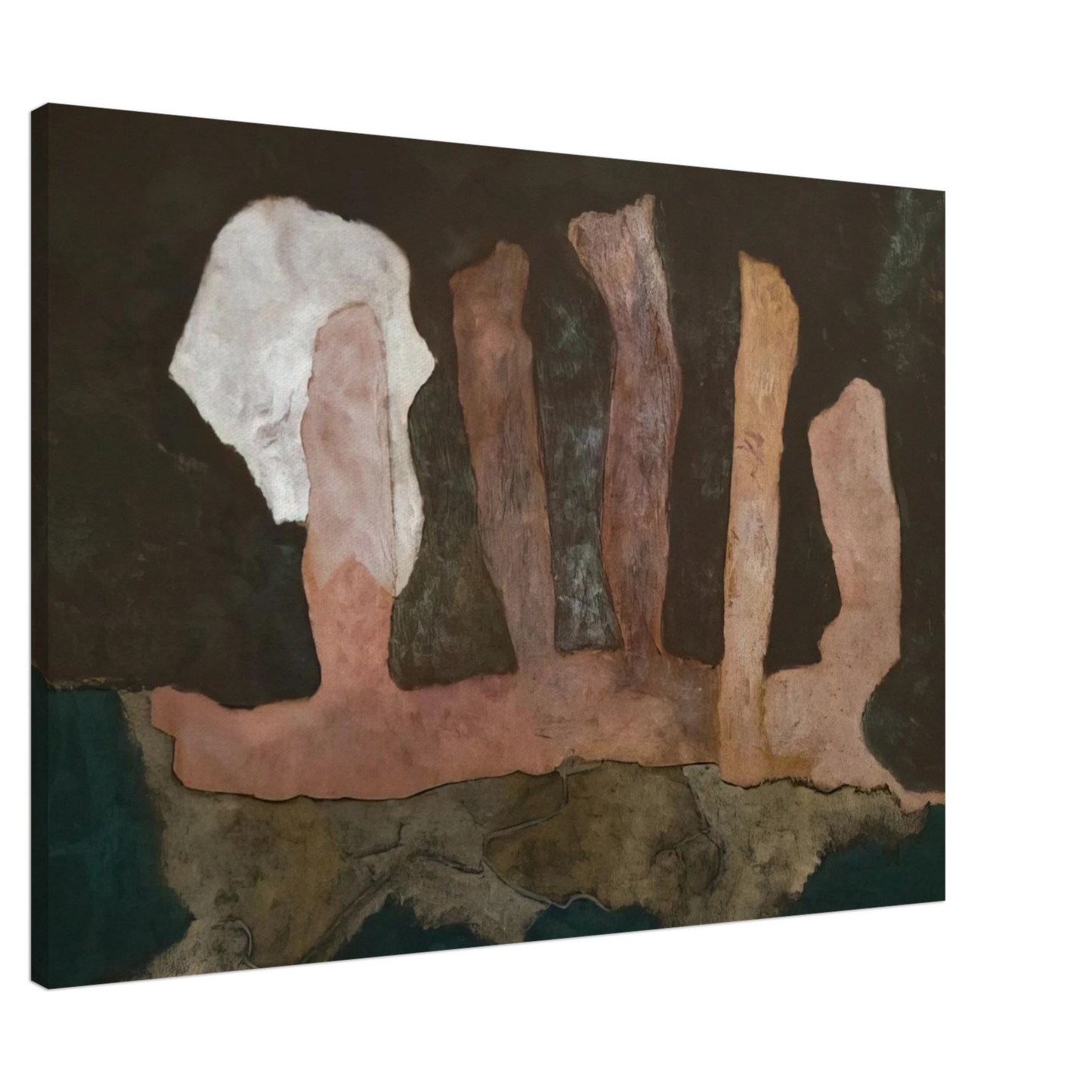 Theodoros Stamos - The Sacrifice - 1946 Canvas - 20x30 cm / 8x12 inches-canvas