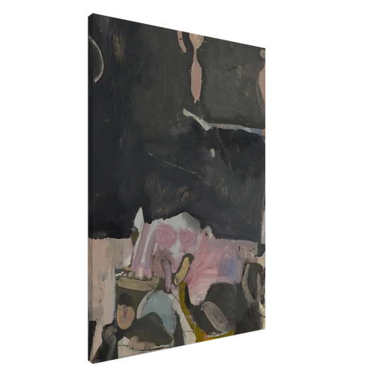 Richard Diebenkorn - Berkeley #7 Canvas - 20x30 cm / 8x12 inches-canvas