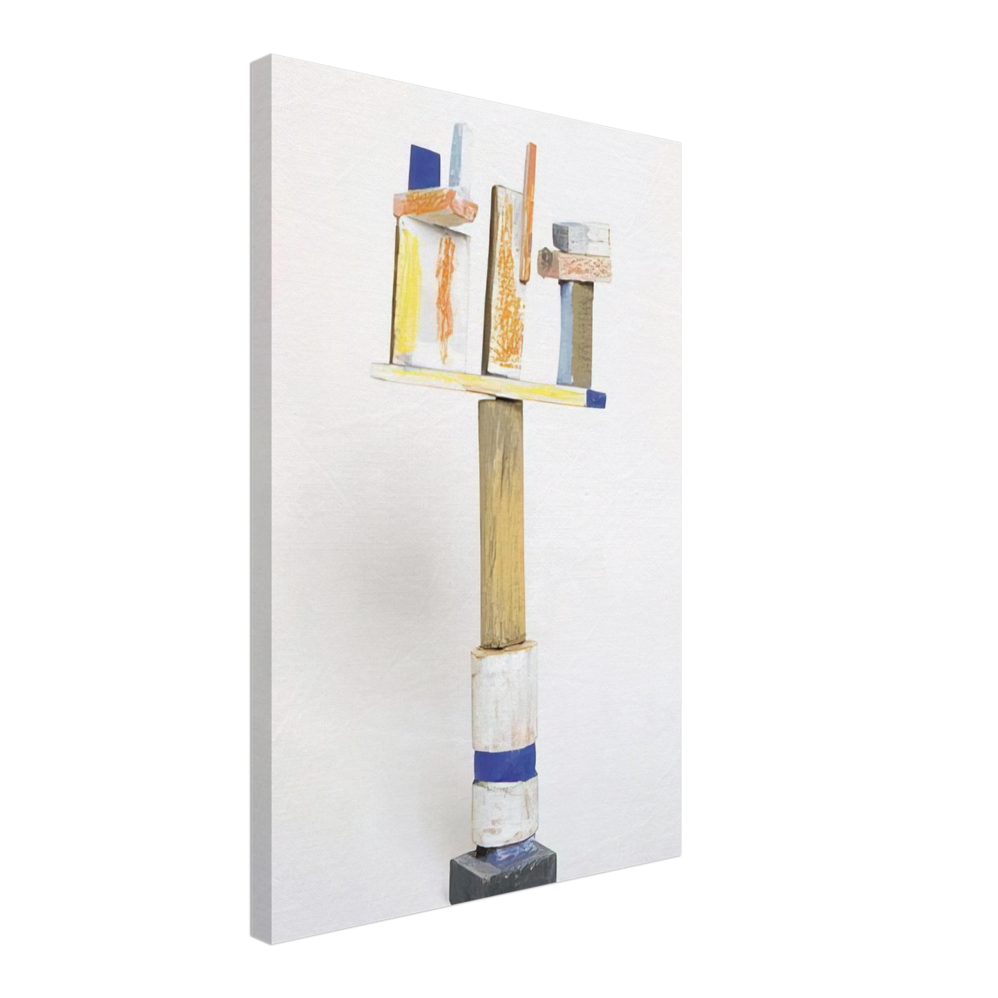 Esteban Vicente - DIVERTIMENTO 1995 1 Canvas - 70x100 cm / 28x40 inches-canvas