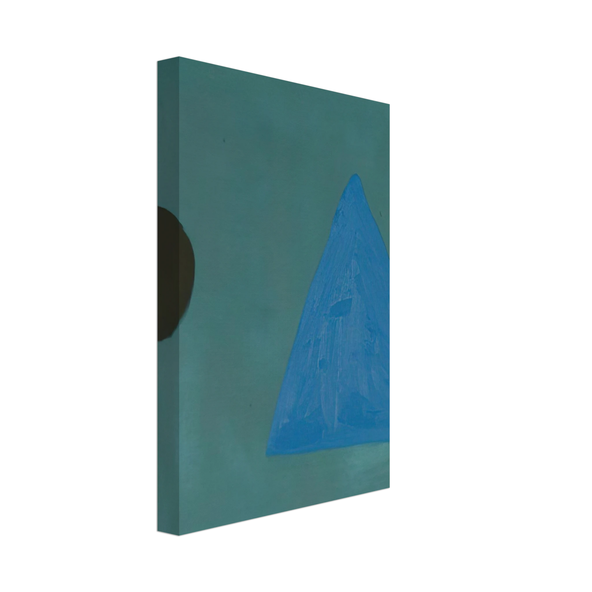 William Scott - Blue on Blue - 1967 Canvas - 70x100 cm / 28x40 inches-canvas