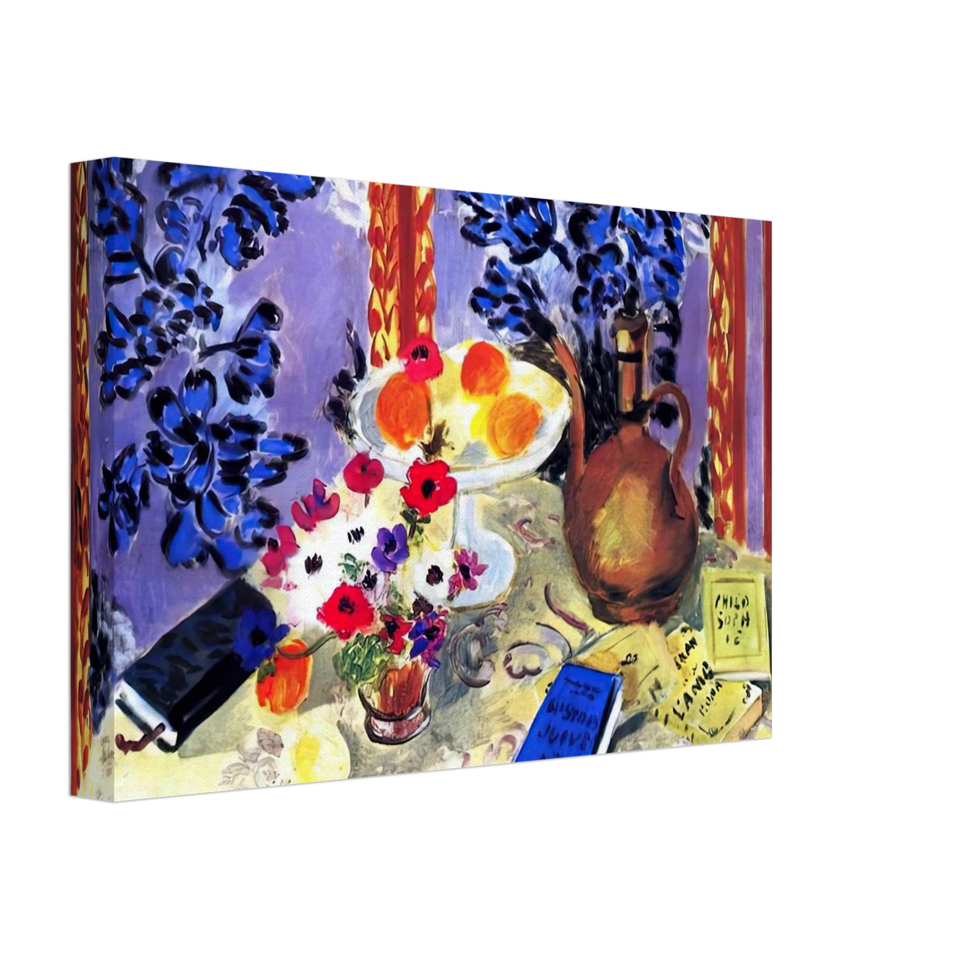 Henri Matisse - STILL LIFE HISTOIRES JUIVES 1924 Canvas - 40x60 cm / 16x24 inches-canvas