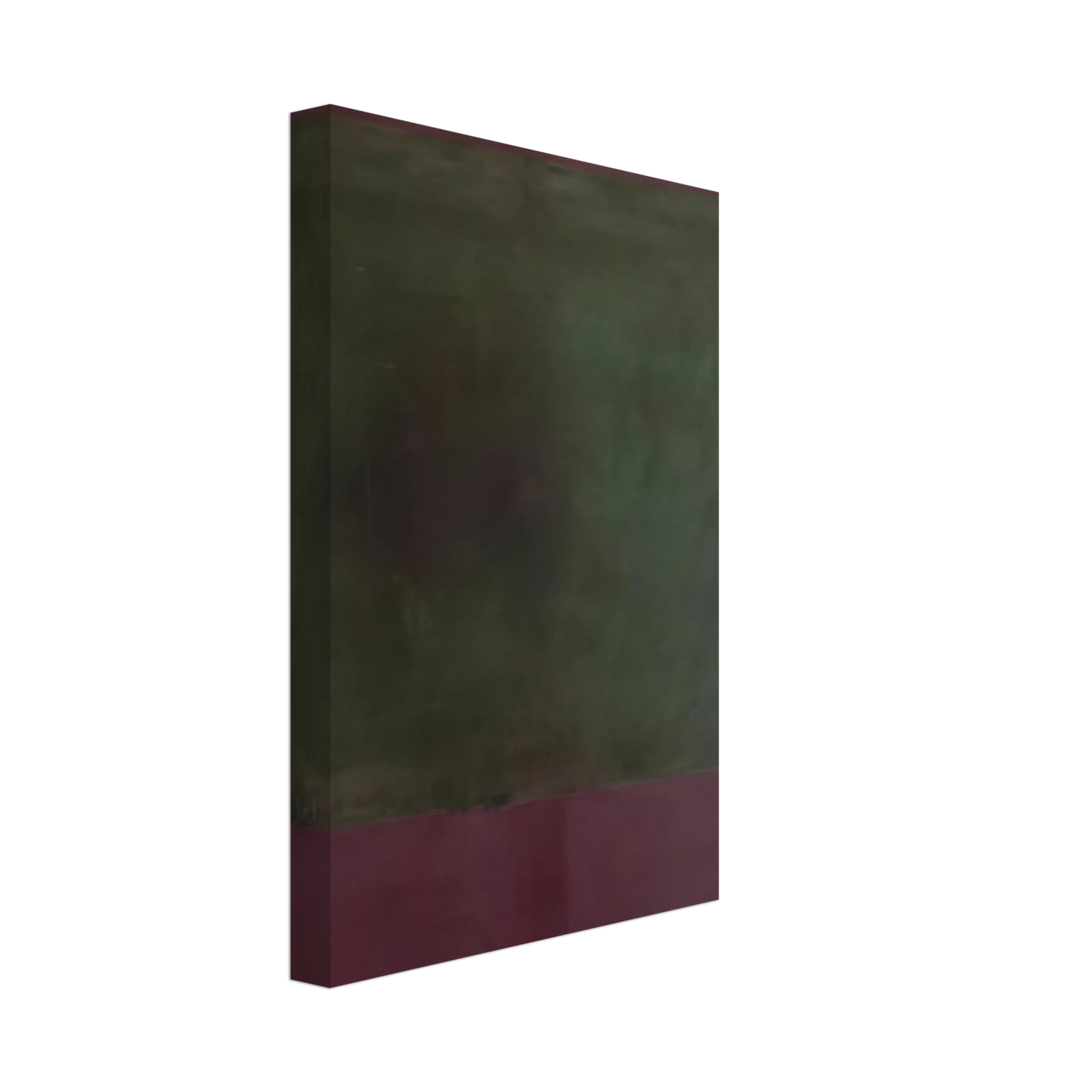 Mark Rothko - Untitled Green on Maroon - 1961 Canvas - 40x60 cm / 16x24 inches-canvas