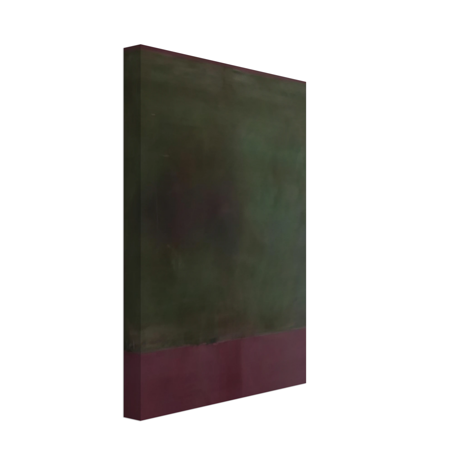 Mark Rothko - Untitled Green on Maroon - 1961 Canvas - 40x60 cm / 16x24 inches-canvas