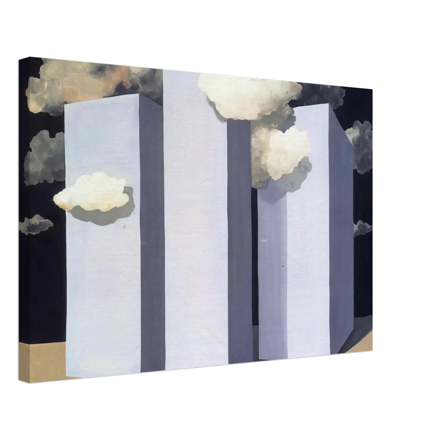 Rene Magritte - A STORM 1932 Canvas - 70x100 cm / 28x40 inches-canvas