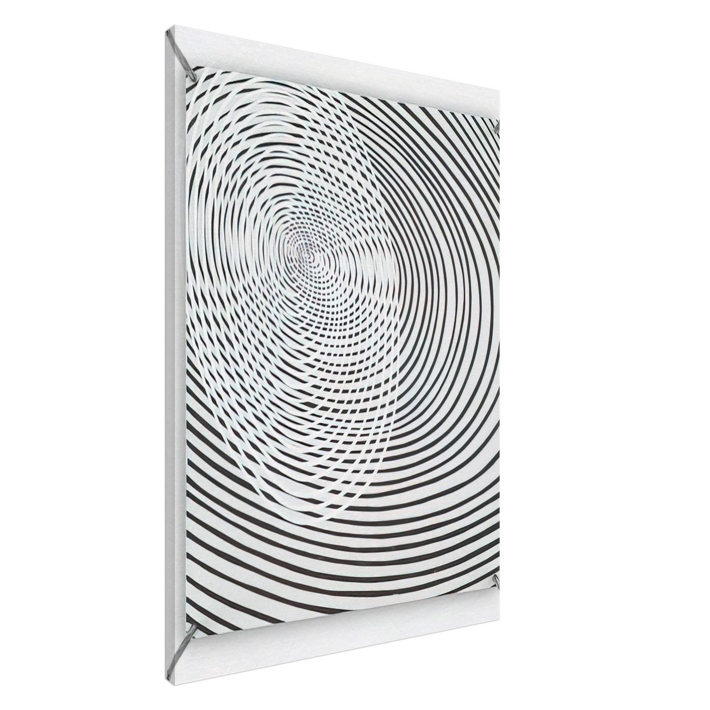 Jesus Rafael Soto - SPIRALES 1967 Canvas - 20x30 cm / 8x12 inches-canvas