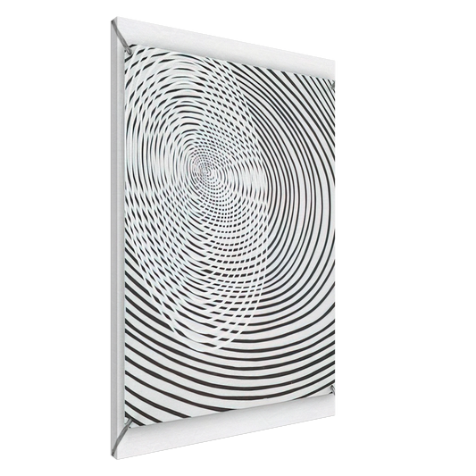 Jesus Rafael Soto - SPIRALES 1967 Canvas - 20x30 cm / 8x12 inches-canvas