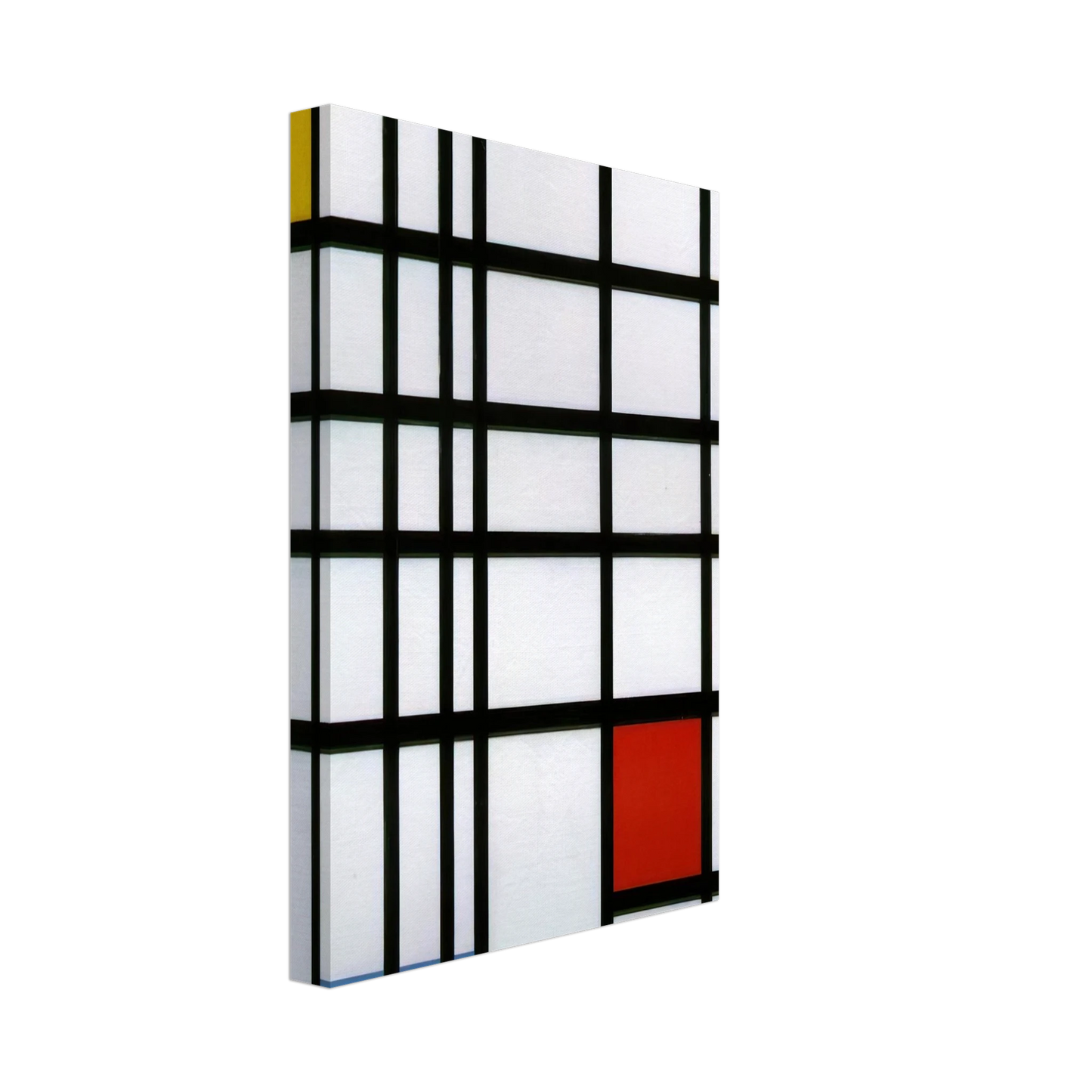 Piet Mondrian - Composition with Red, Yellow and Blue Canvas - 40x60 cm / 16x24 inches-canvas