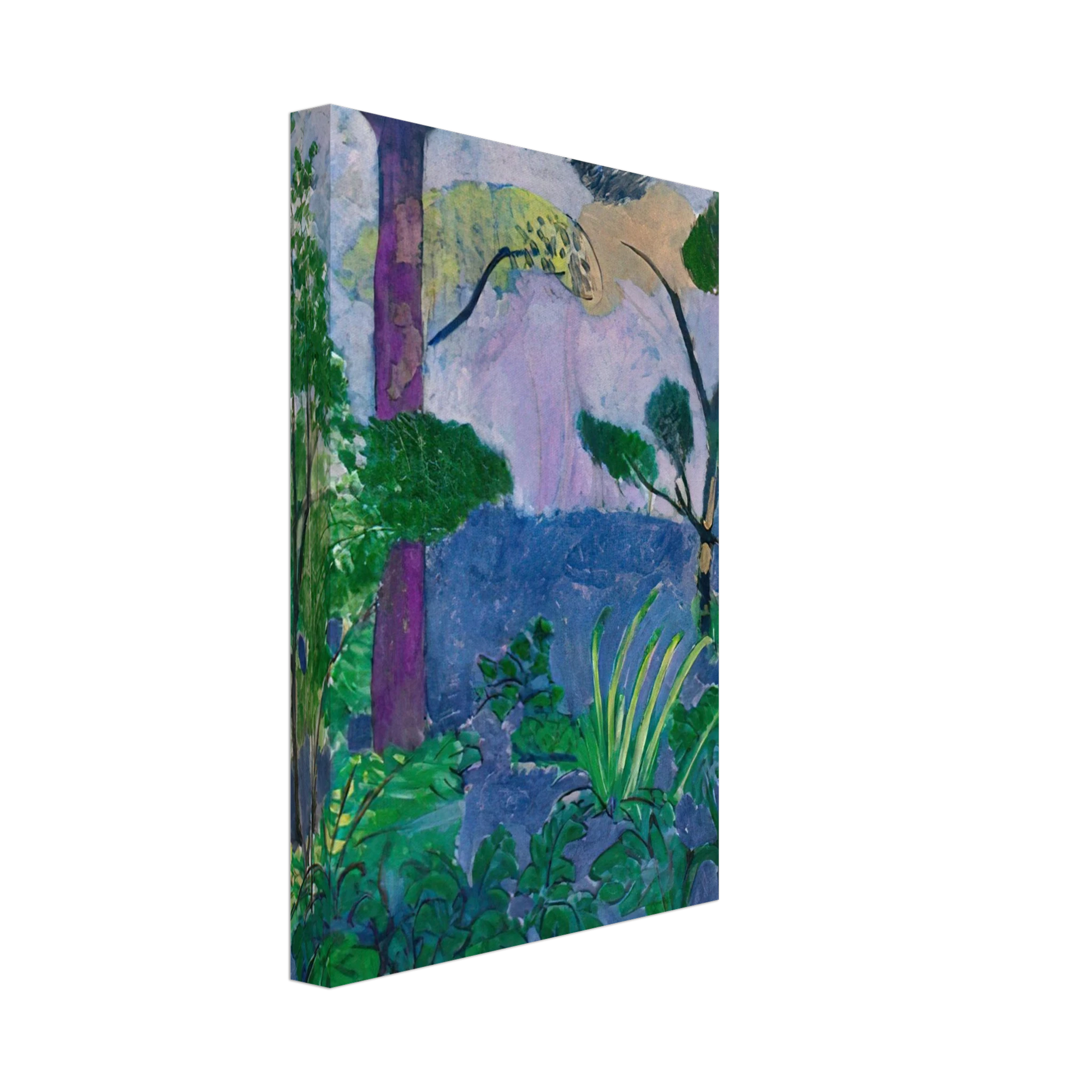 Henri Matisse - ACANTHUS MOROCCAN LANDSCAPE 1912 Canvas - 70x100 cm / 28x40 inches-canvas