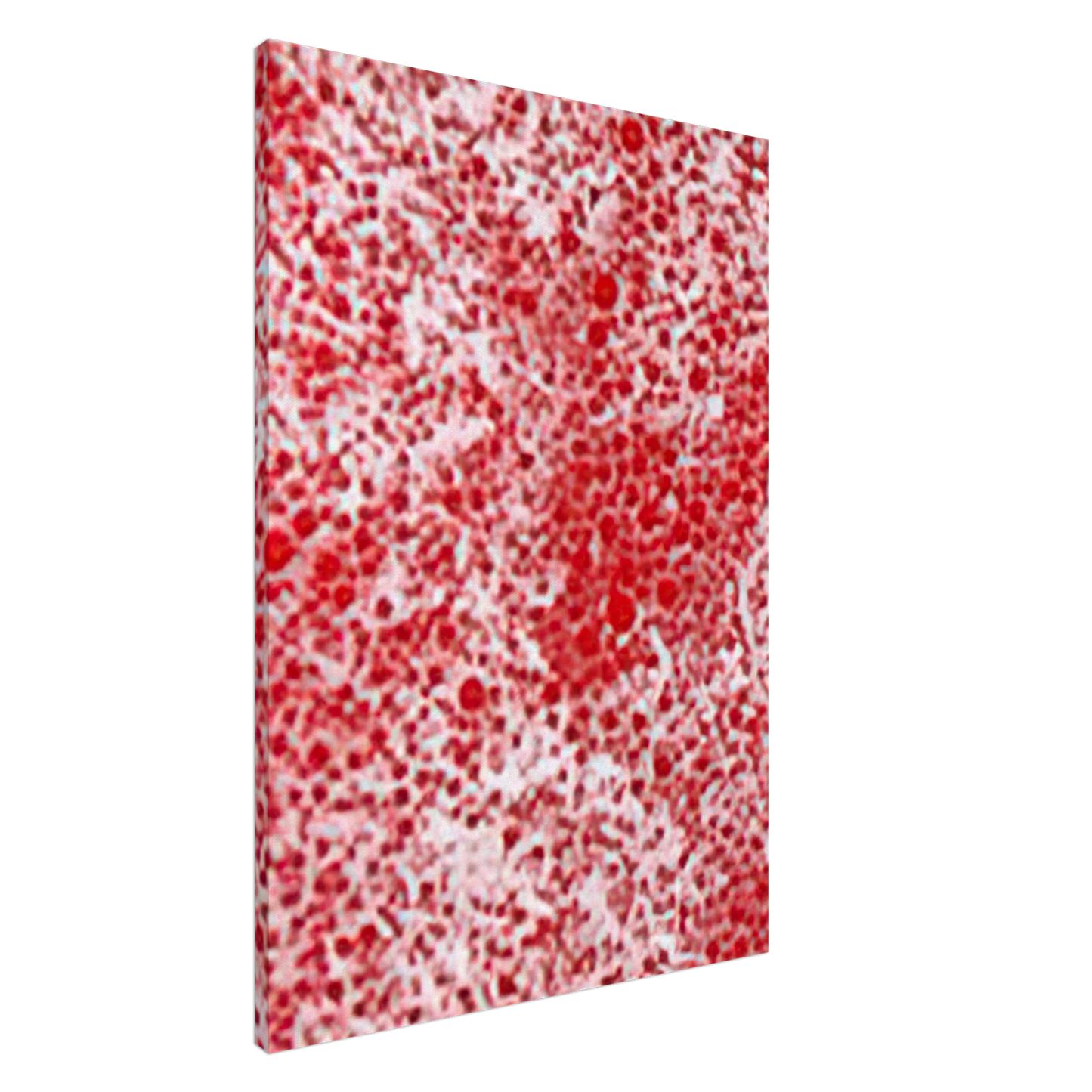 Yayoi Kusama - BEYOND THE END OF THE CENTURY 1987 Canvas - 20x30 cm / 8x12 inches-canvas