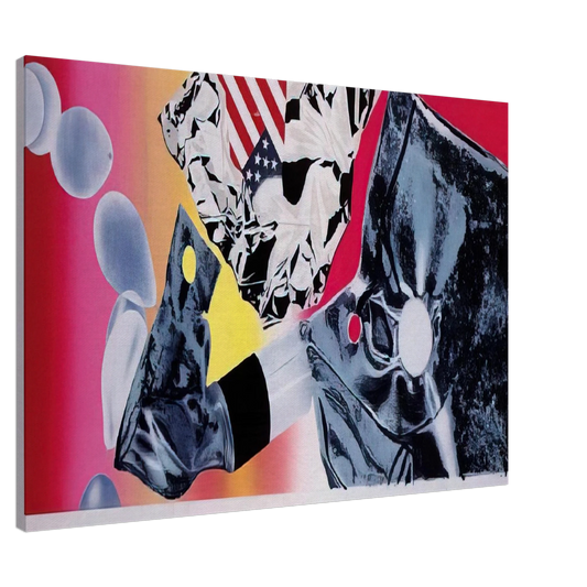 James Rosenquist - Flamingo Capsule Canvas - 20x30 cm / 8x12 inches-canvas