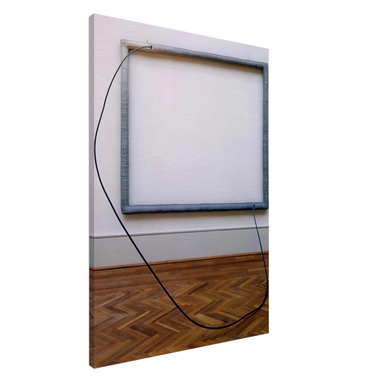 Eva Hesse - HANG UP 1966 Canvas - 20x30 cm / 8x12 inches-canvas