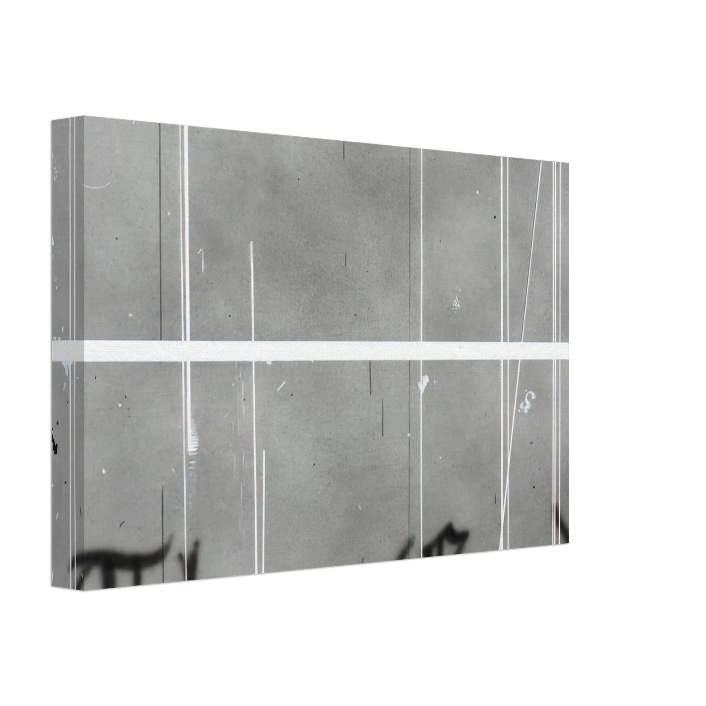 Edward Ruscha - THE END 1 1993 Canvas - 40x60 cm / 16x24 inches-canvas