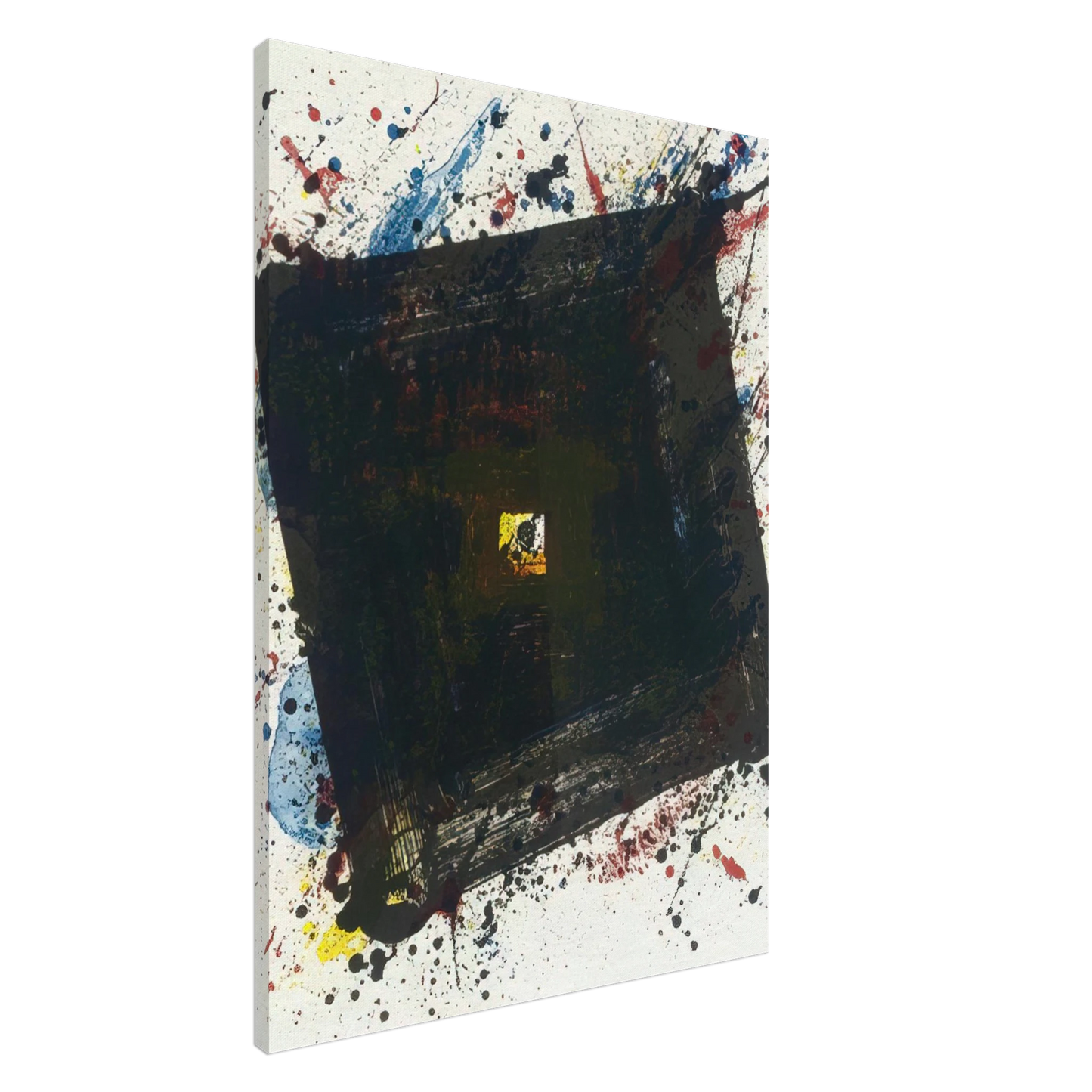 Sam Francis - Dark and Fast Canvas - 20x30 cm / 8x12 inches-canvas