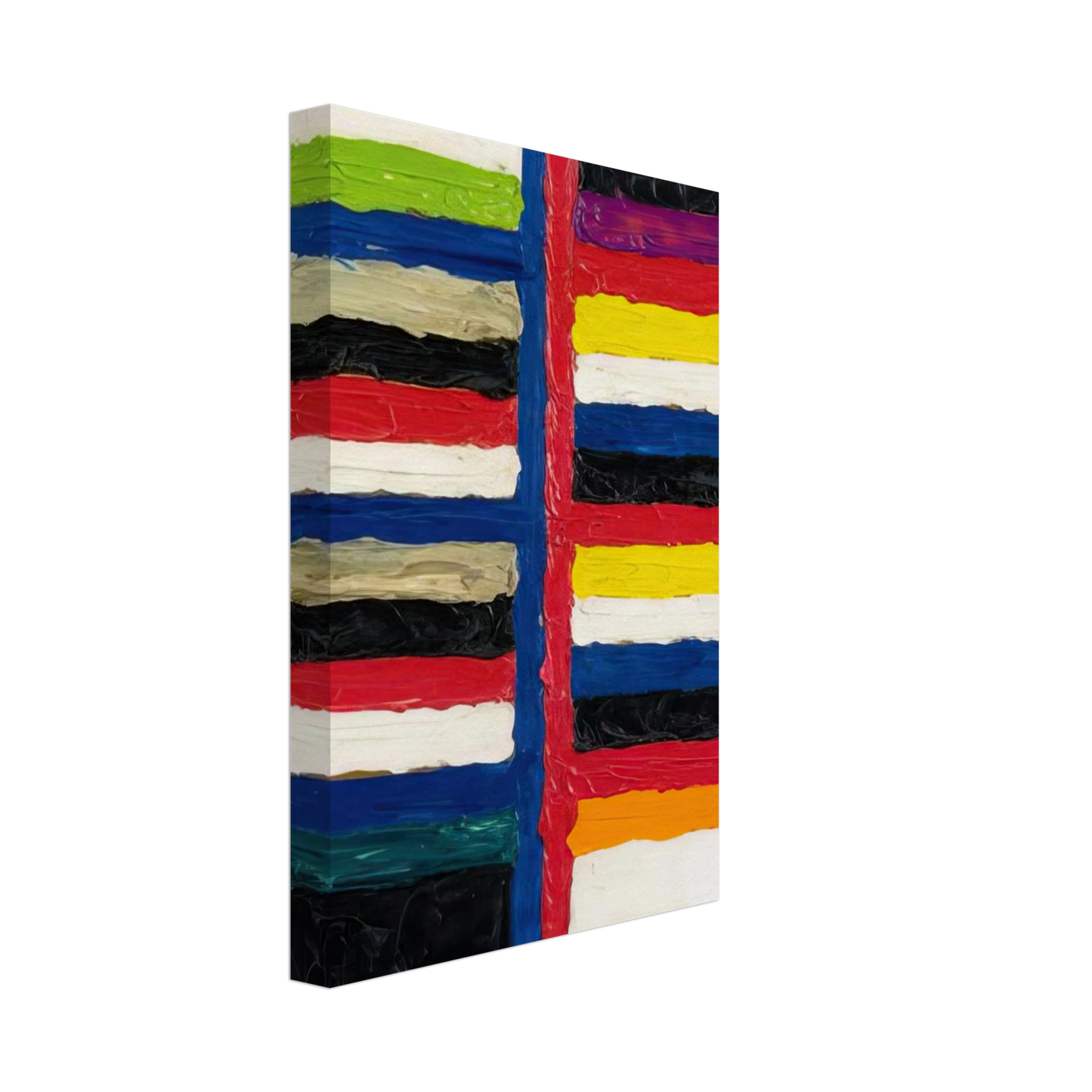 Alfred Jensen - Untitled - 1960 Canvas - 70x100 cm / 28x40 inches-canvas