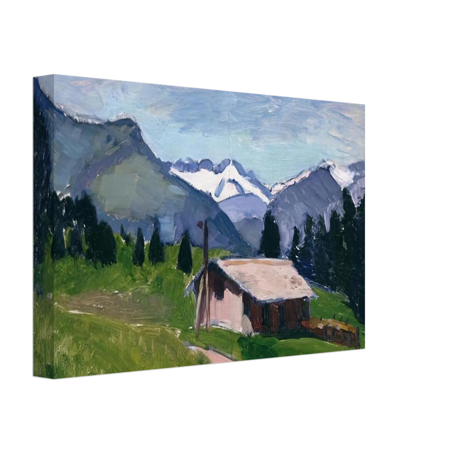 Henri Matisse - SAVOY ALPS 1901 Canvas - 70x100 cm / 28x40 inches-canvas