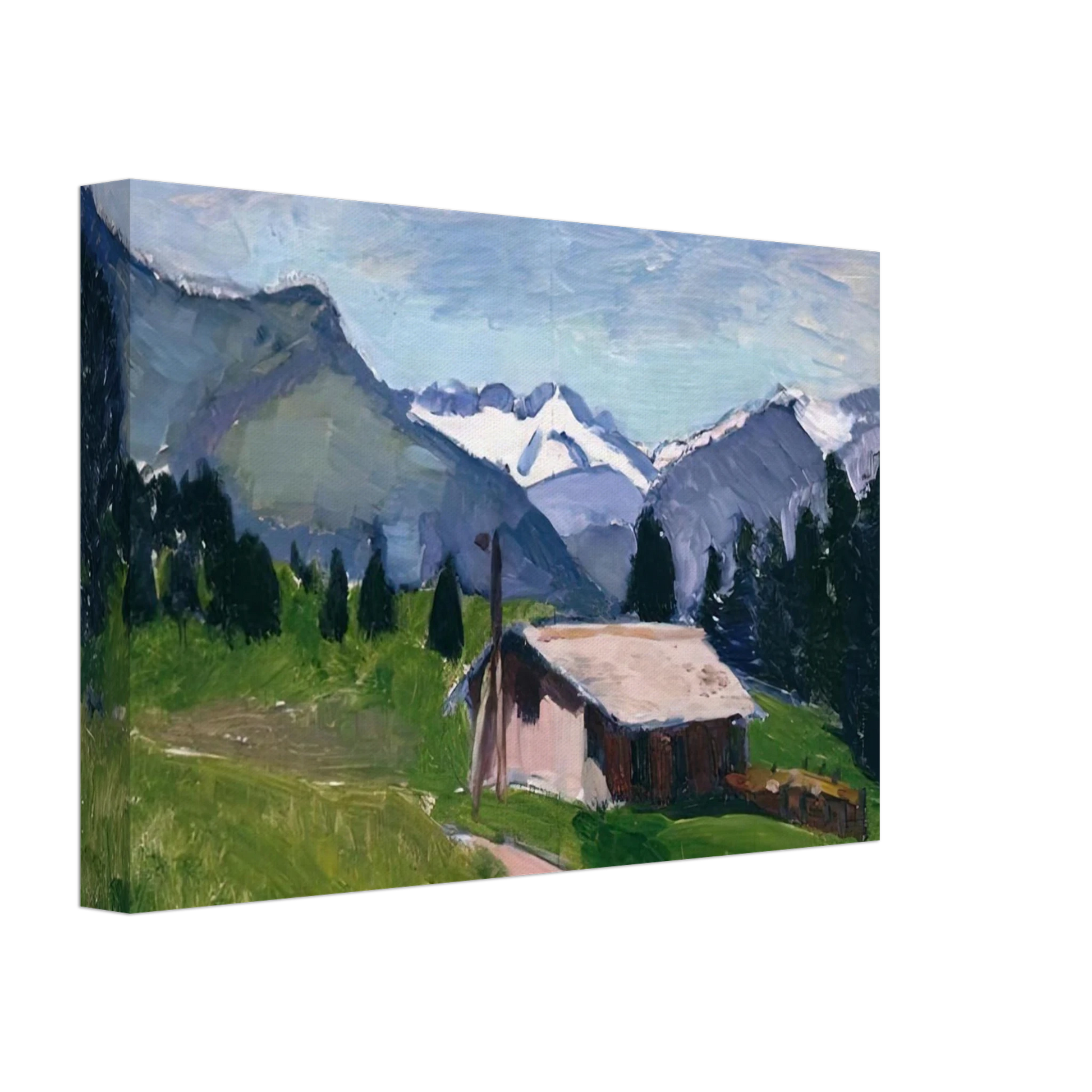 Henri Matisse - SAVOY ALPS 1901 Canvas - 70x100 cm / 28x40 inches-canvas