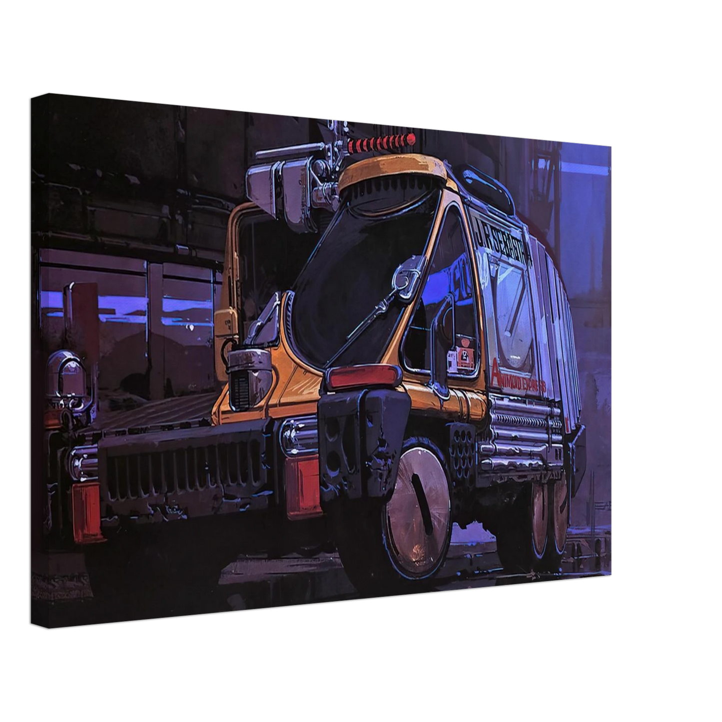 Syd Mead - Syd Mead Canvas - 70x100 cm / 28x40 inches-canvas
