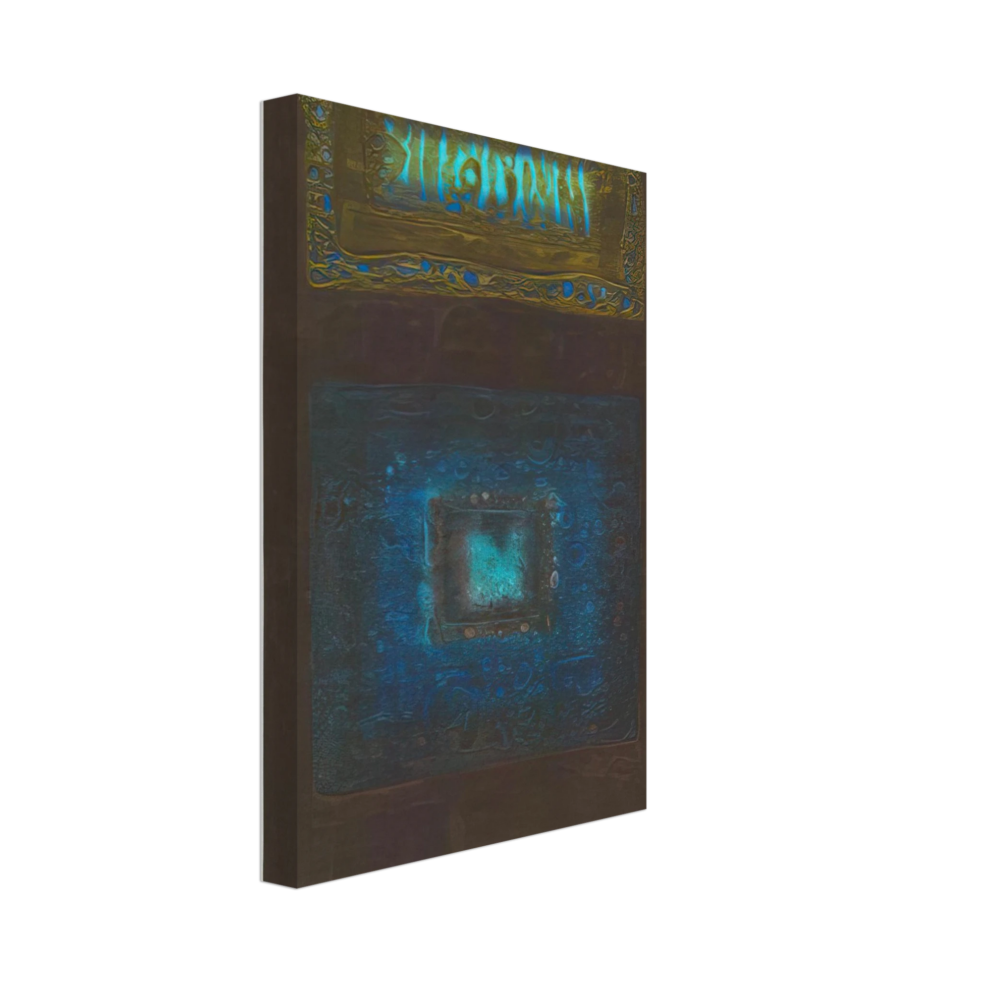 Hiroyuki Tajima - Volcanic Rocks B - 1970 Canvas - 70x100 cm / 28x40 inches-canvas