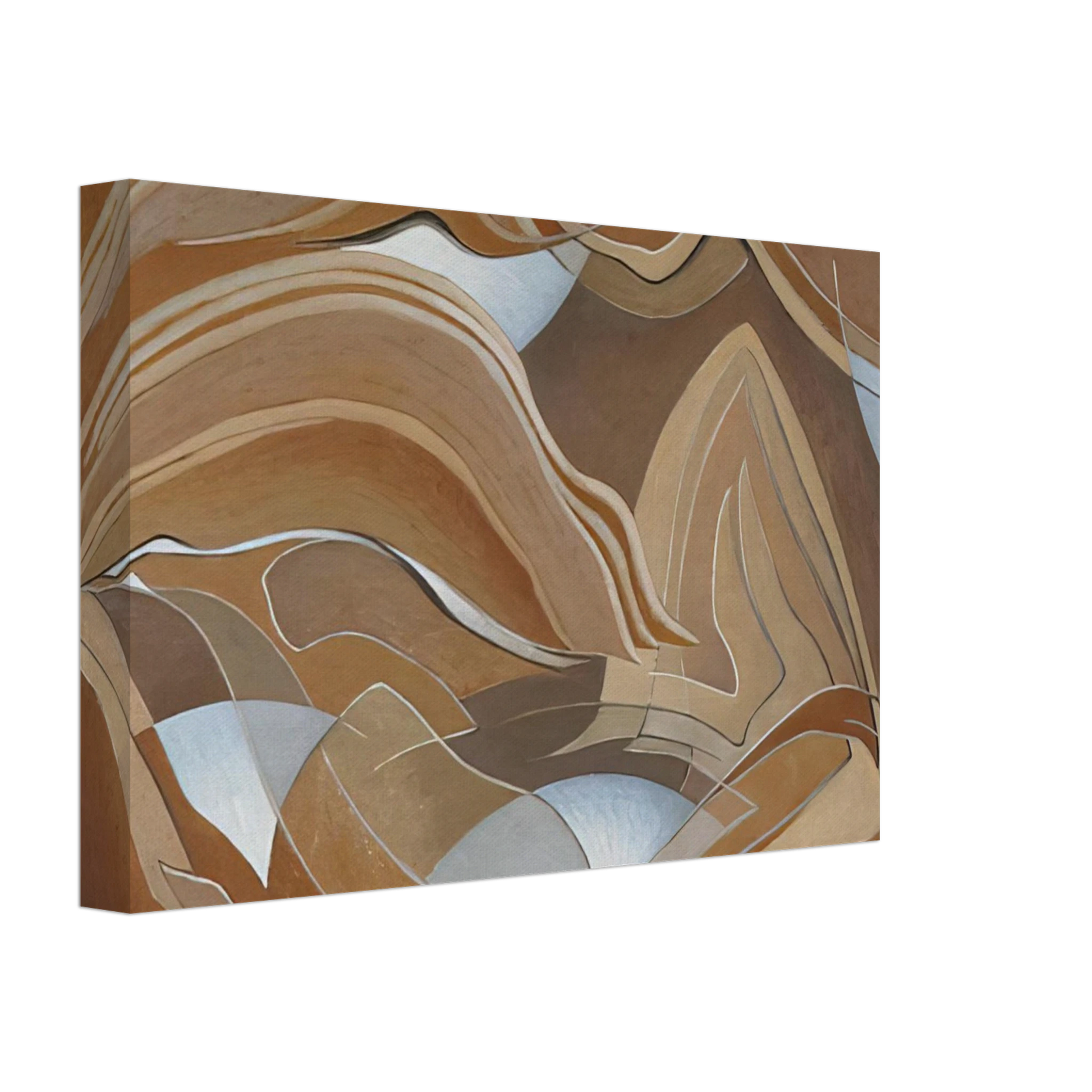 Lawren Harris - Nature Rhythms - 1950 Canvas - 40x60 cm / 16x24 inches-canvas