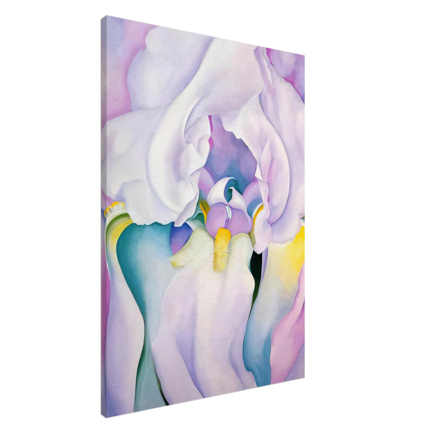 Georgia O'Keeffe - Light of Iris Canvas - 20x30 cm / 8x12 inches-canvas
