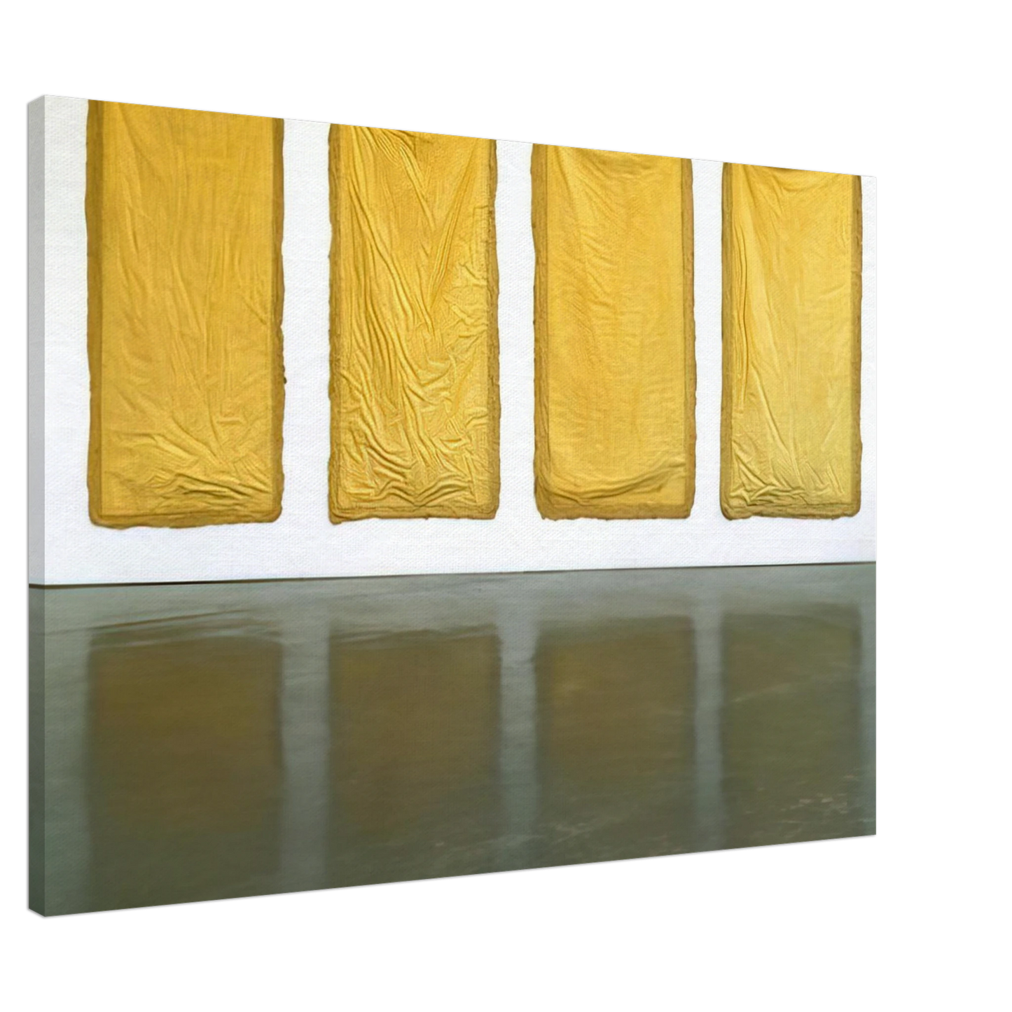 Eva Hesse - AUGHT 1968 Canvas - 20x30 cm / 8x12 inches-canvas