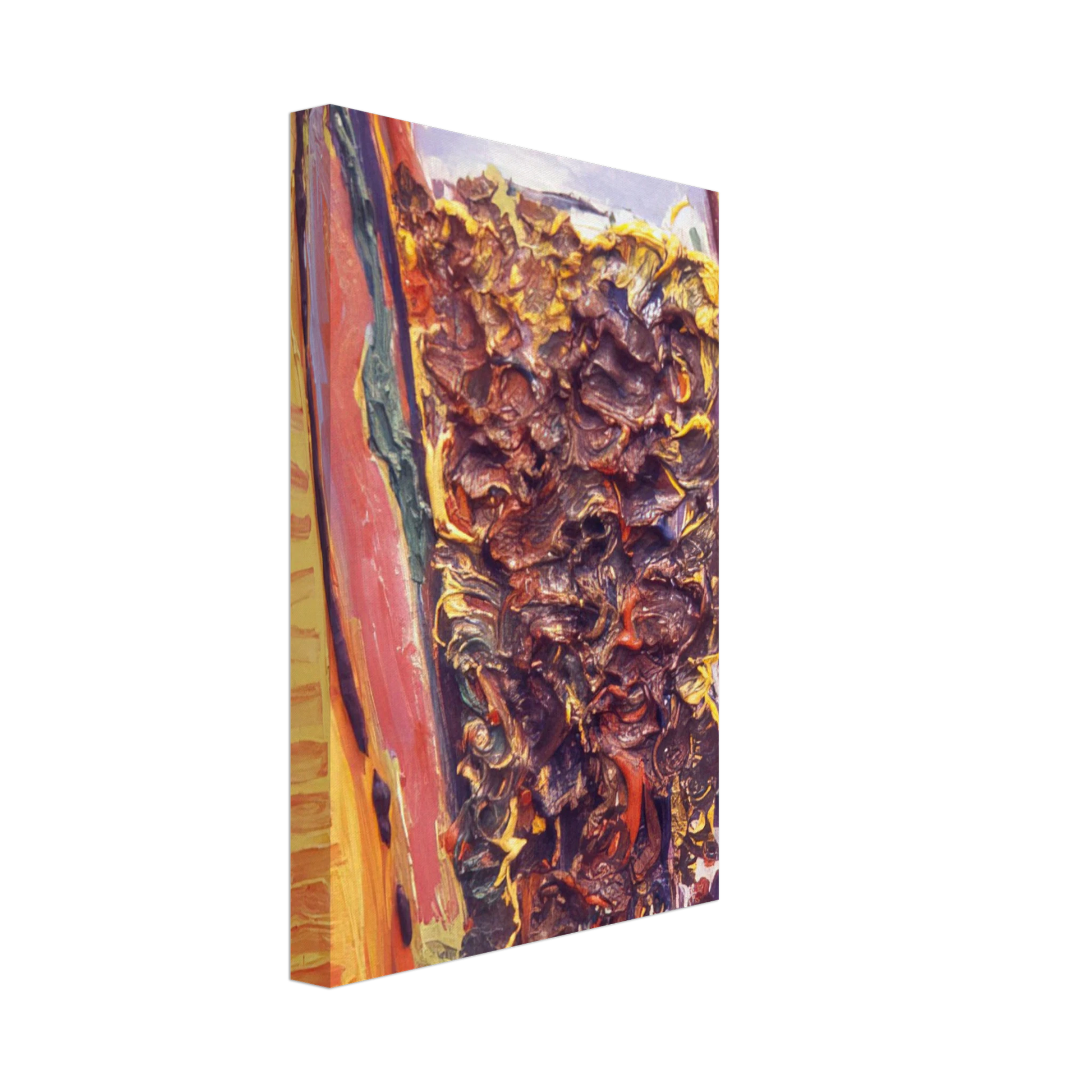 Ronnie Landfield - For Vincent Van Gogh - 1972 Canvas - 40x60 cm / 16x24 inches-canvas