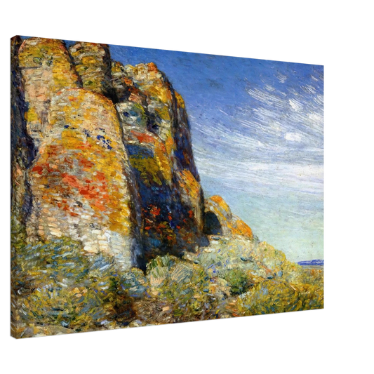 Childe Hassam - Harney Desert 02 Canvas - 20x30 cm / 8x12 inches-canvas