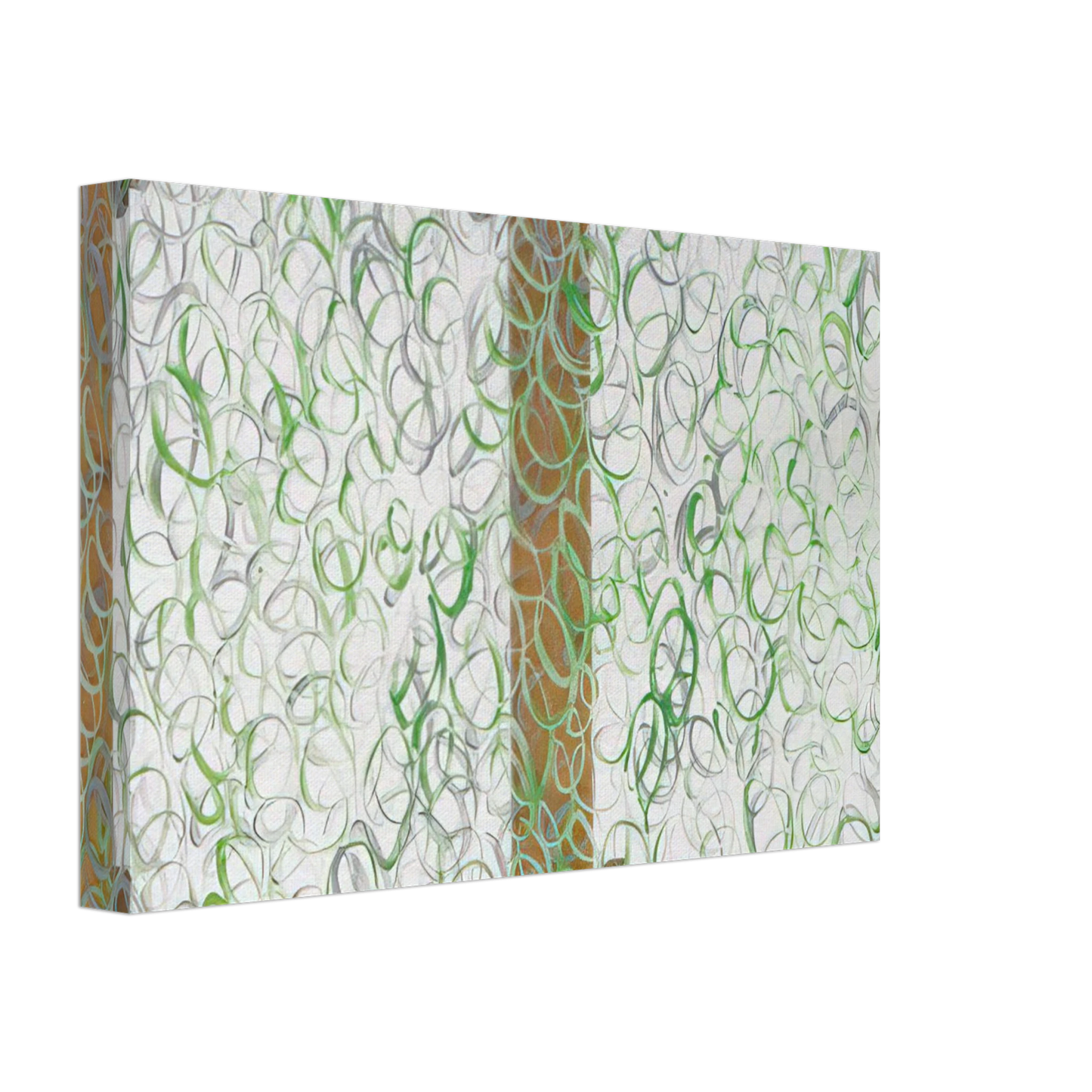 Carla Accardi - Verdeargento - 1969 Canvas - 70x100 cm / 28x40 inches-canvas