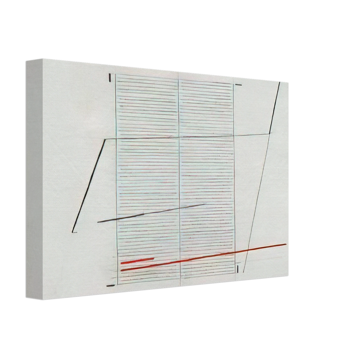 Bice Lazzari - Acrilico K - 1979 Canvas - 70x100 cm / 28x40 inches-canvas