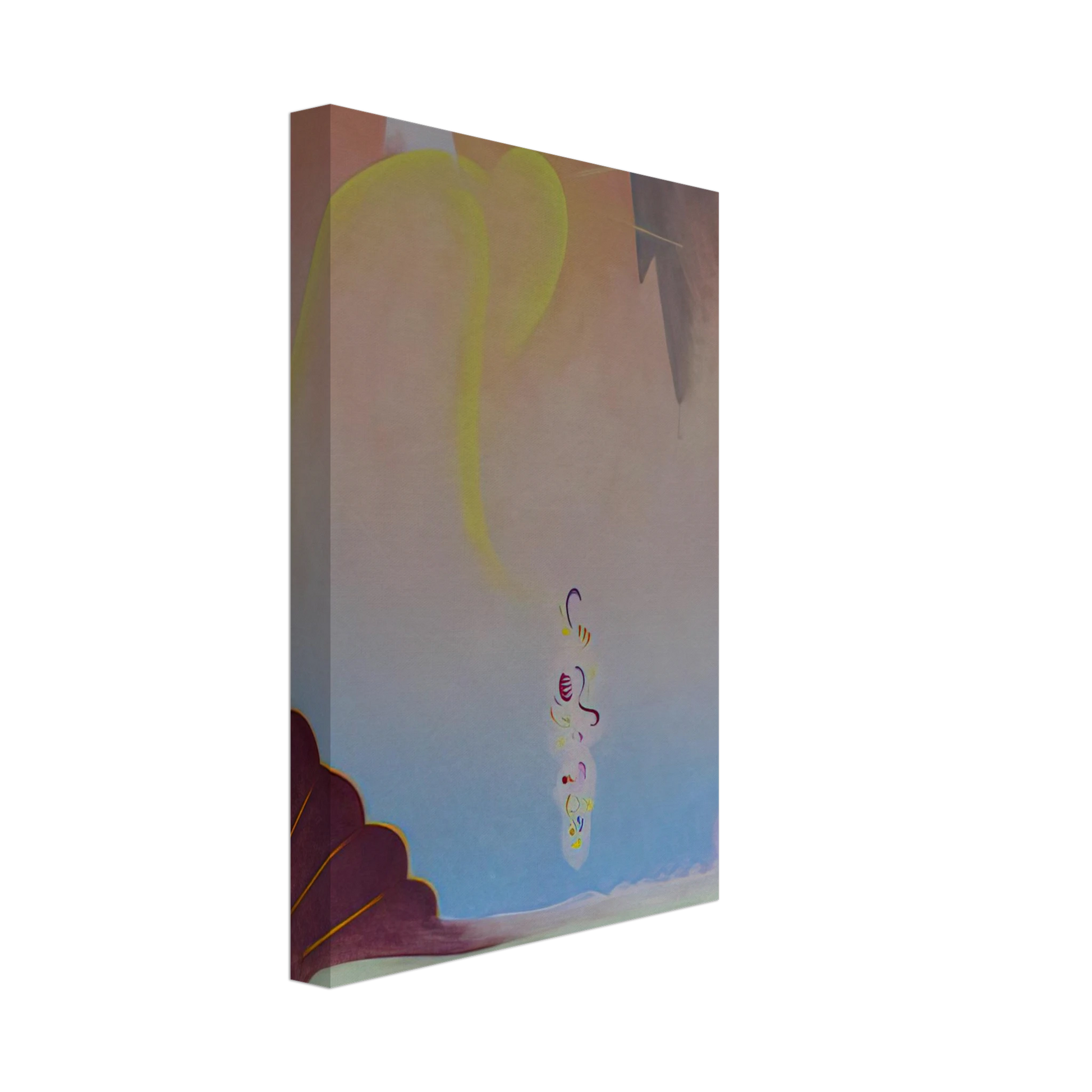 Agnes Lawrence Pelton - First Spring Garland - Precisionism Canvas - 40x60 cm / 16x24 inches-canvas